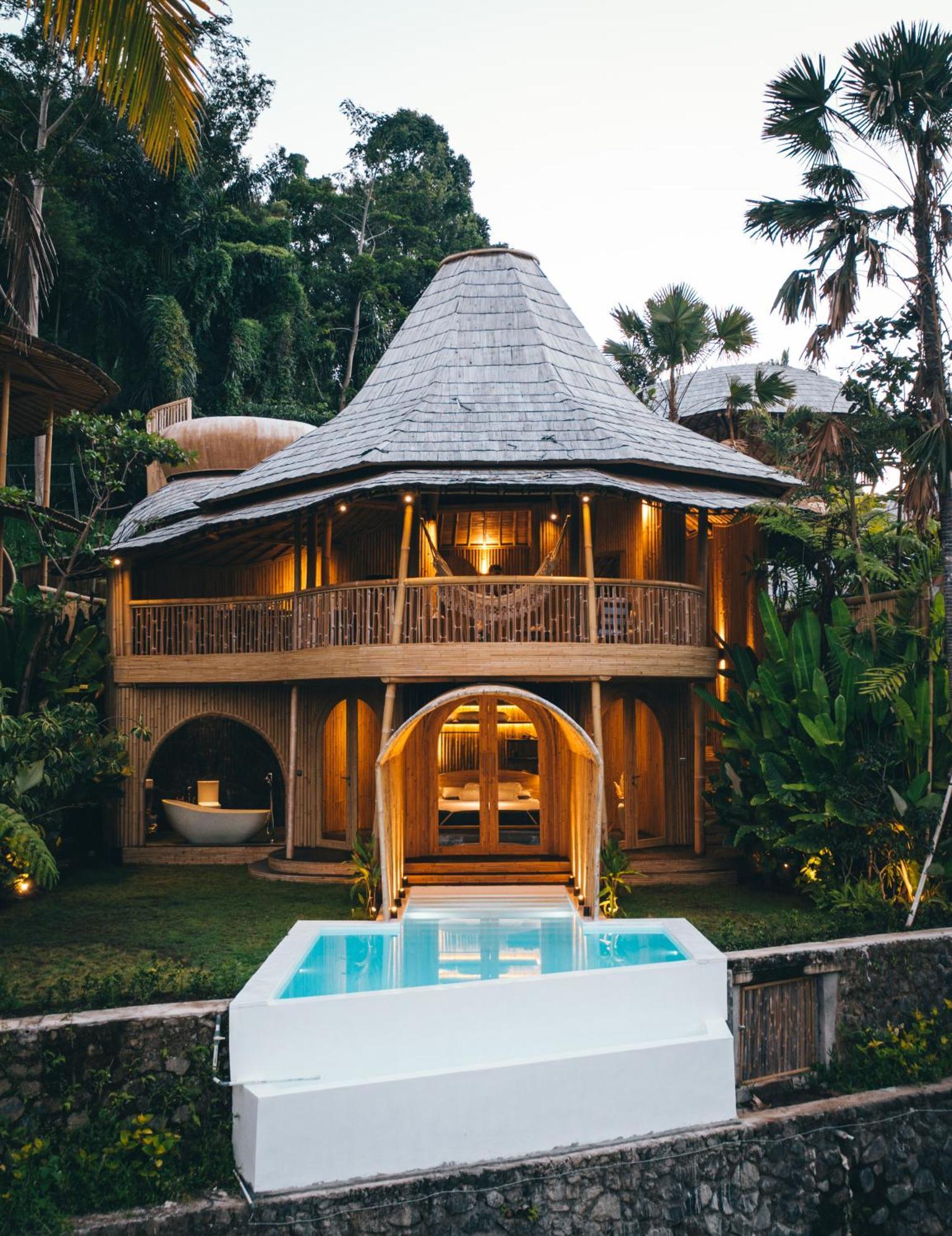 Eco Six Bali Hotell Tampaksiring Eksteriør bilde